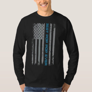 Camiseta Pai Pai Dia de os pais do Pop do Pop do do Mens