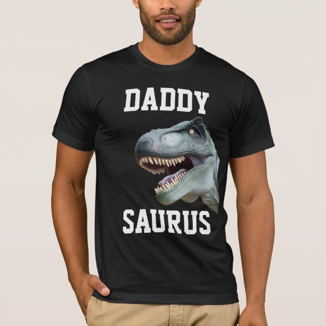 Camiseta PAI pai SAURUS DINOSAUR T SHIRT (Frente)