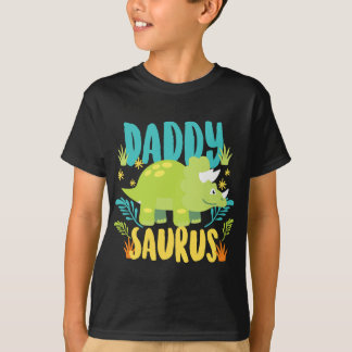 Camiseta Pai pai Saurus Rex Dinosaur Dino para o Pai