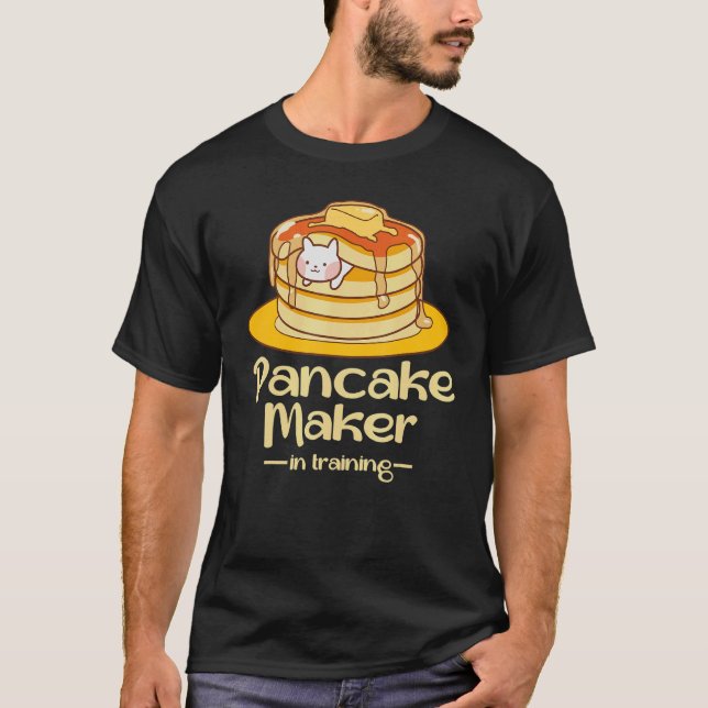 Camiseta Pai Pancake Flapjack Frakfast (Frente)