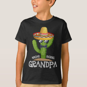 Camiseta Pai Papa Dia de os pais Nacho Média Vovô Cinco D