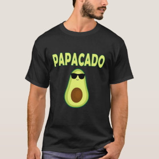 Camiseta Pai Papacado Avocado Dia de os pais Pai Pai