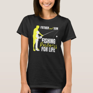 Camiseta Pai Papai Filho Equipe Pescaria Família Peixe