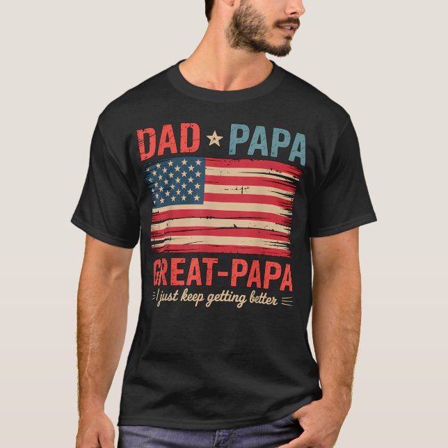 Camiseta Pai Papai Ótimo (Frente)