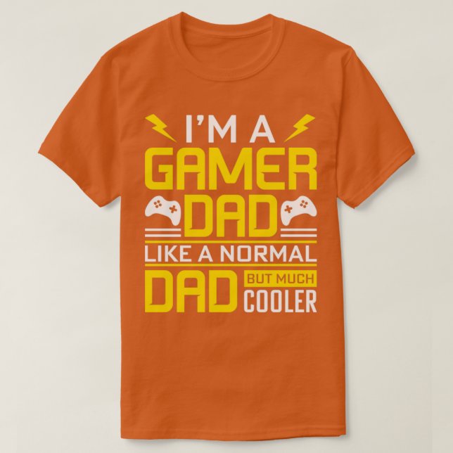 Camiseta Pai para jogadores (Frente do Design)