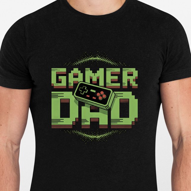 Camiseta Pai para jogadores - Presente perfeito pa (Criador carregado)