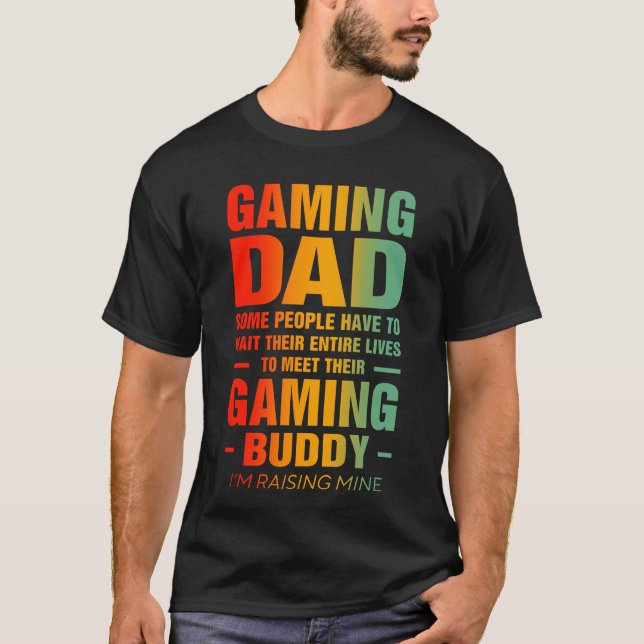 Camiseta Pai para jogos (Frente)