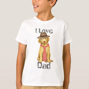 Camiseta Pai para o Retriever da Baía de Chesapeake