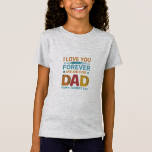 Camiseta Pai para sempre: Uma expressão Eterno de amor