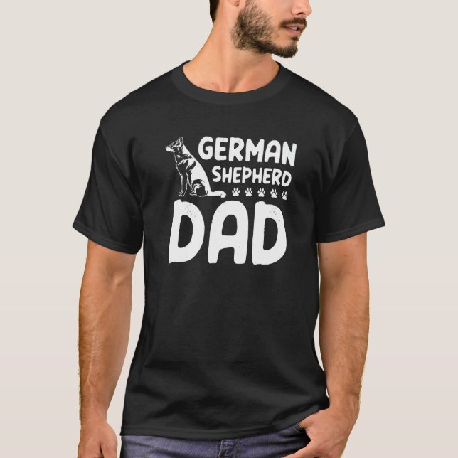 Camiseta Pai Pastor Alemão  1 (Frente)