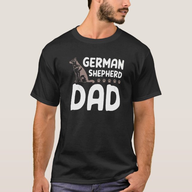 Camiseta Pai Pastor Alemão  2 (Frente)
