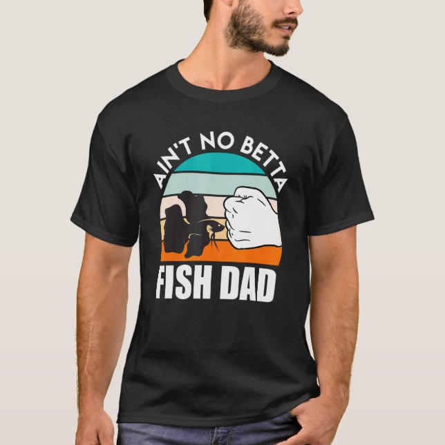 Camiseta Pai Peixe Peixe Betta (Frente)