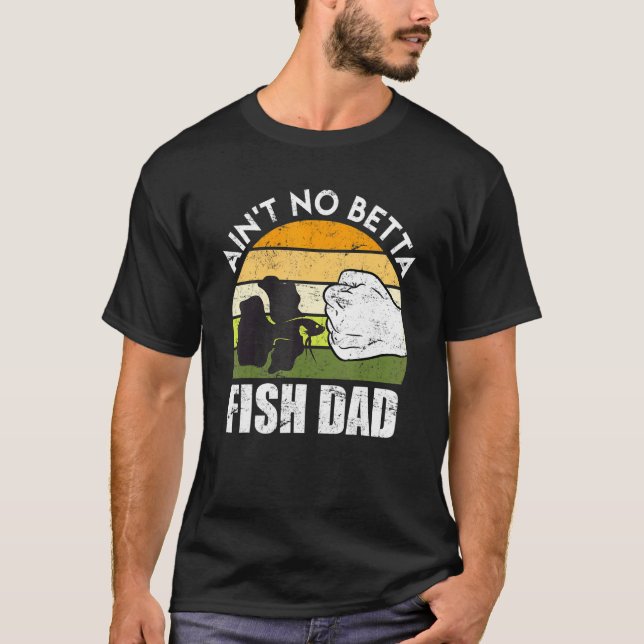 Camiseta Pai Peixe Peixe Betta (Frente)