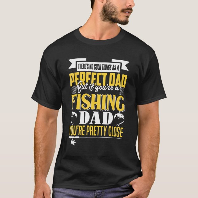 Camiseta Pai Perfeito Pai Pescador (Frente)
