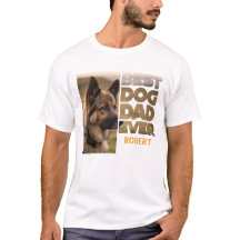 Pai personalizado de melhor cão do mundo