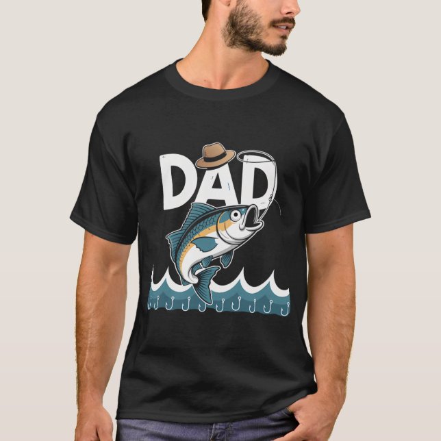 Camiseta pai pescador (Frente)