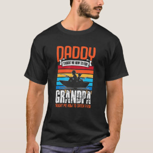 Camiseta Pai Pescador Avô Pescador Pescador Peixe Pescador