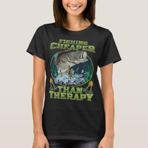 Camiseta Pai Pescador Igual a Um Pai Normal Só Que Mais Leg