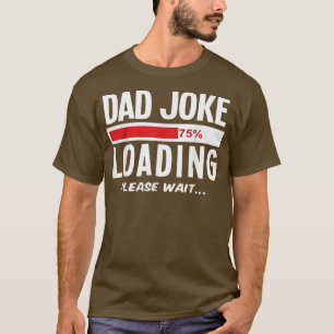 Camiseta Pai Piada Carregando Dia de os pais Engraçado