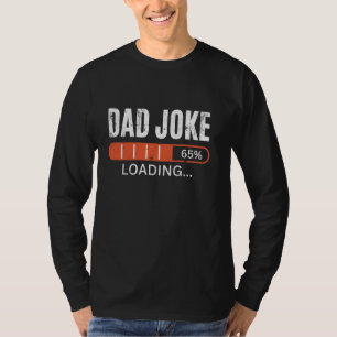 Camiseta Pai Piada Carregando Dia de os pais Engraçado Papa