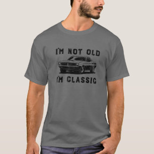 Camiseta Pai Piada Engraçado, não sou velho, sou o Classic 