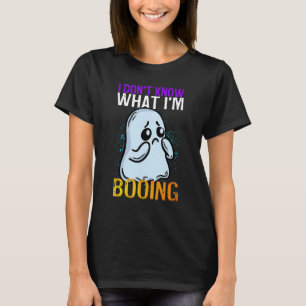 Camiseta Pai Piada Fantasma Eu não sei o que estou fazendo
