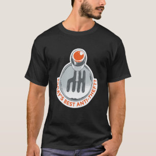 Camiseta Pai Piada Mecânico de Carros Transmissão Manual Bo