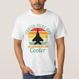 Camiseta Pai piloto de combate