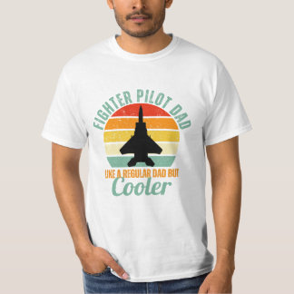 Camiseta Pai piloto de combate