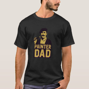 Camiseta Pai Pintor - Pintor Engraçado Arte Artista Criativ