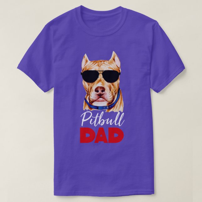 Camiseta Pai Pitbull (Frente do Design)