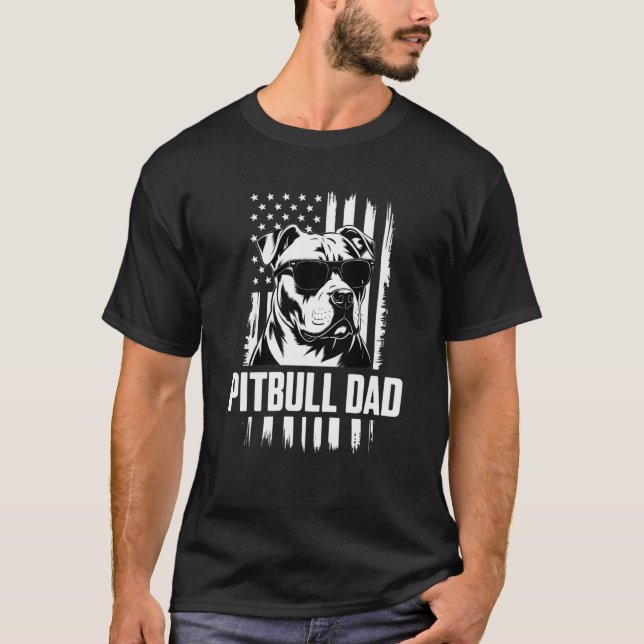 Camiseta pai pitbull (Frente)