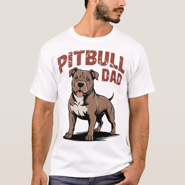 Camiseta Pai Pitbull (Frente)