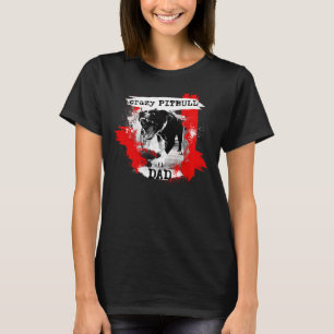 Camiseta Pai Pitbull Americano Pitbull Terrier Apbt
