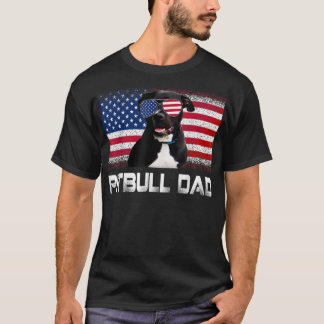 Camiseta Pai Pitbull Dia de os pais Proprietário do Sobreno