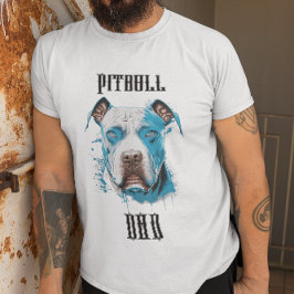 Camiseta Pai Pitbull Personalizado