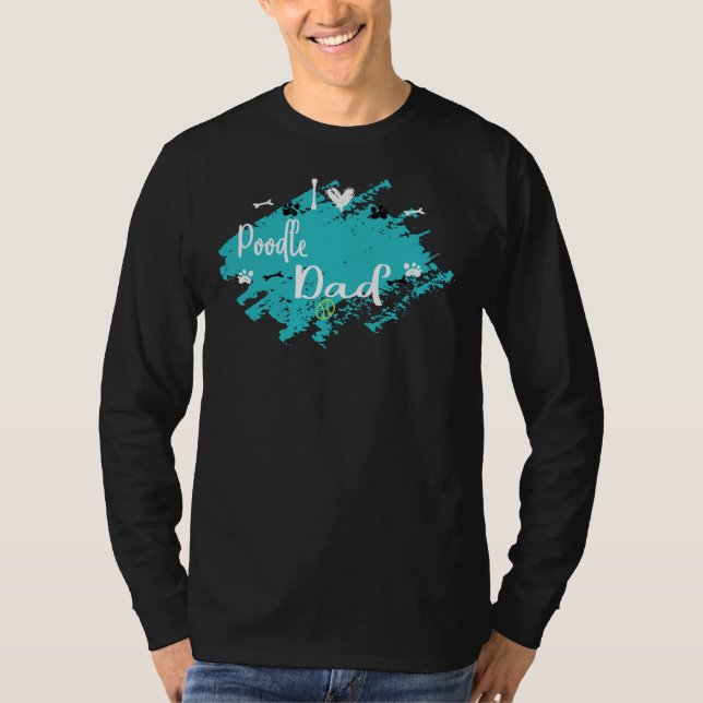 Camiseta Pai Poodle (Frente)