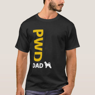 Camiseta Pai português do cão de água
