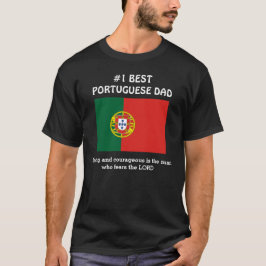 Camiseta Pai PORTUGUÊS Personalizado