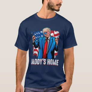 Camiseta Pai Presidente Trump Inauguração dia 2025