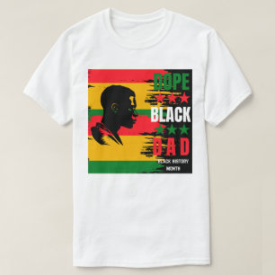 Camiseta Pai Preto de Ângulo