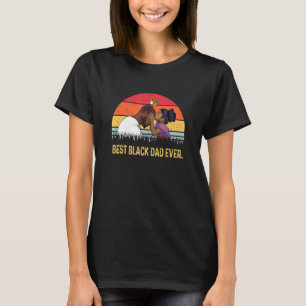 Camiseta Pai Preto Mais Pai Negro De Uma Gir