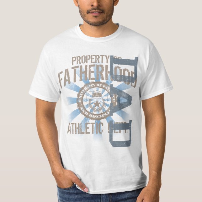 Camiseta Pai, propriedade do t-shirt do dia dos pais da (Frente)