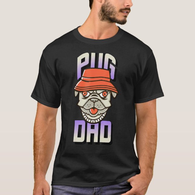 Camiseta Pai Pug (Frente)