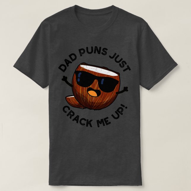 Camiseta Pai Puns Me Packeiem Coco Cujo Pun 1 (Frente do Design)