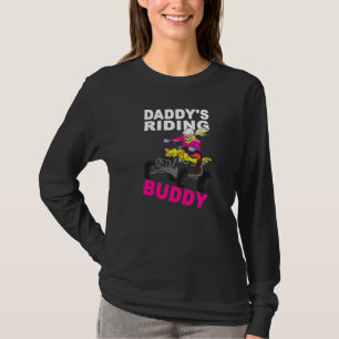 Camiseta Pai Quad Bike Riding Buddy Quad Biking Girl