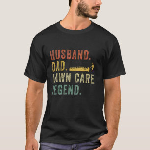 Camiseta Pai que Corta a Grama Lenda do Cuidado com o Jardi