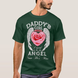 Camiseta Pai que eu costumava ser o Anjo dele, ele é meu