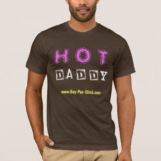 Camiseta "Pai QUENTE" Gay-Per-Click.com T