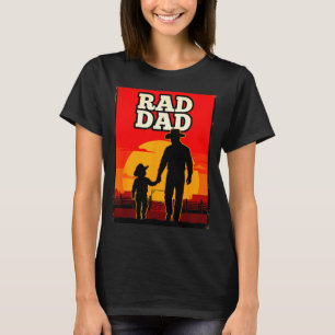 Camiseta Pai radical pai e filho rodeio ocidental pôr do so